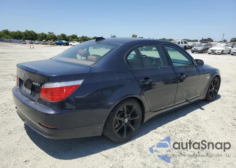 2008 BMW 528 I из США, поврежденный, VIN WBANU53548C112144